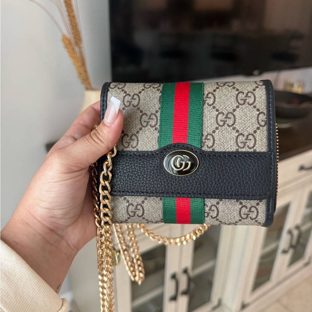Designer Logo Wallet Crossbody